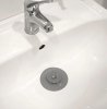 Sitko SILIKONOWE do zlewu umywalki 2w1 zamykane korek silikonowy 10cm